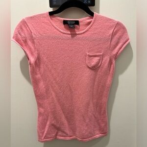 Pink 100% Cashmere Top from Express